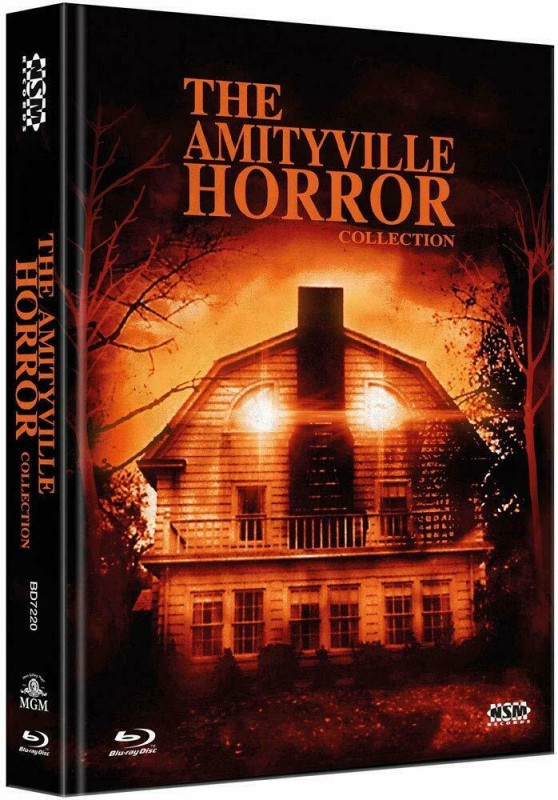 The Amityville Horror Collection Mediabook 4x Br Neuovp Kaufen Filmundo