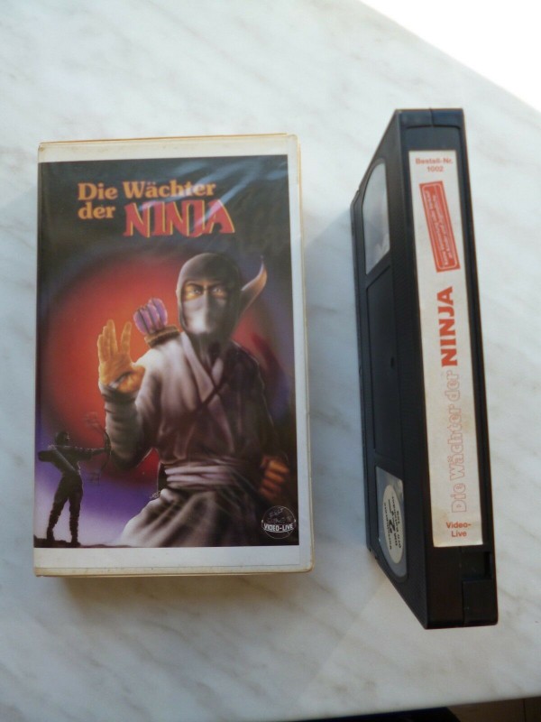 Die Wächter der Ninja- Uncut - VHS 