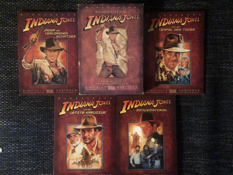 Indiana Jones -DVD Movie Collection- (uncut) 