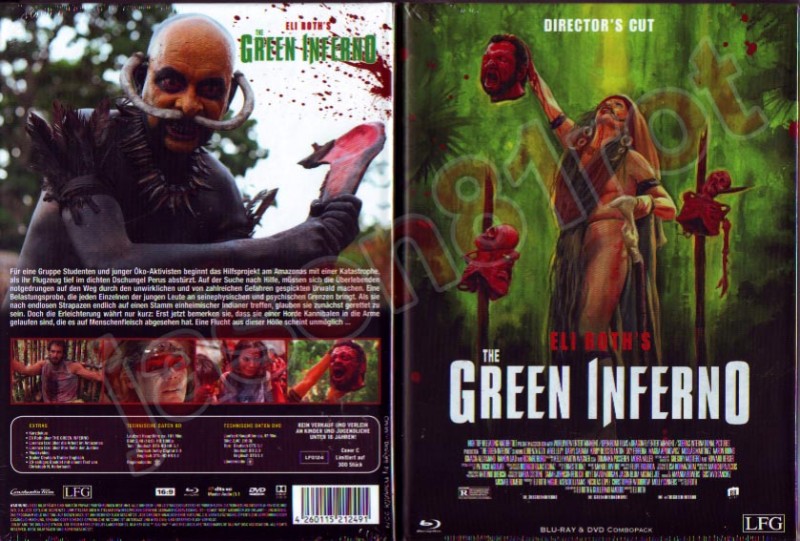 The Green Inferno - Directors Cut / Mediabook Cover C OVP 