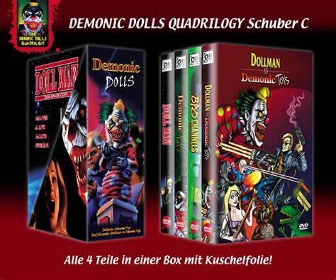 *Demonic Dolls Quadrilogy 4gr.Hartboxen im Schuber Cover C* 
