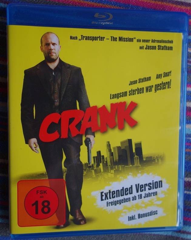CRANK *BLU-RAY* EXTENDED UNCUT VERSION 