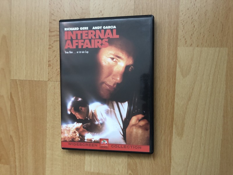 INTERNAL AFFAIRS mit Richard Gere DVD 