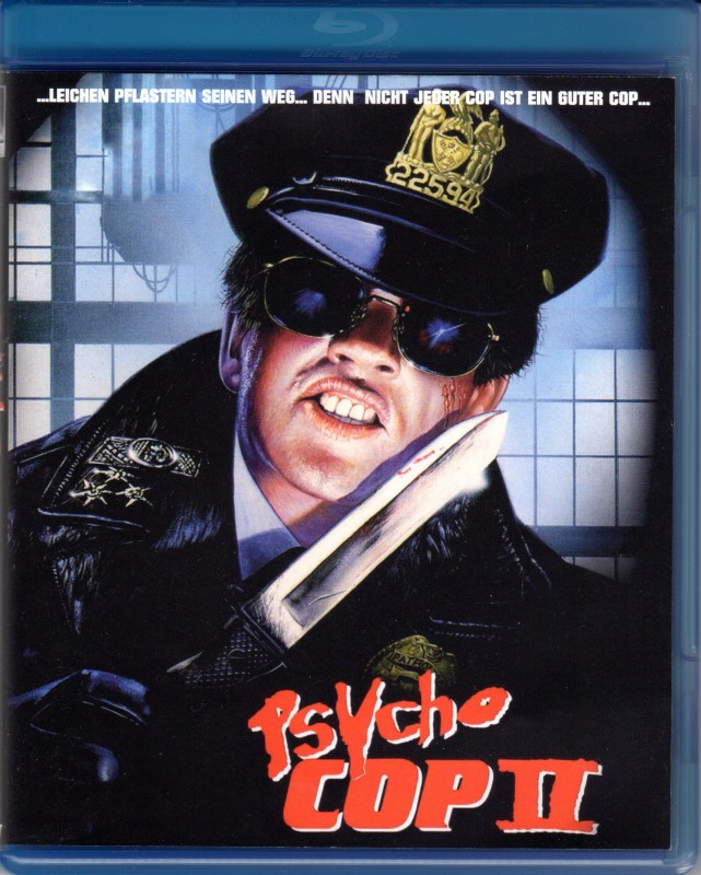 Psycho Cop 2 , 100% uncut , Blu-Ray , Neuware , Cover A 
