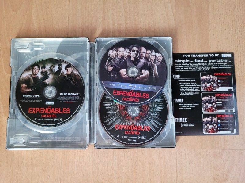 The Expendables - Future Shop Exclusive Steelbook 