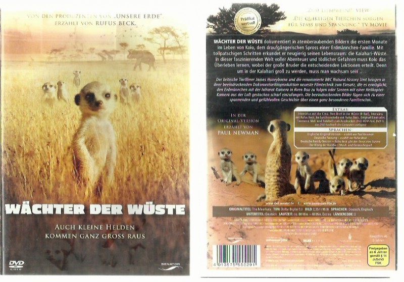 Wächter der Wüste  (00021452,  Naturfilm ,Konvolag 