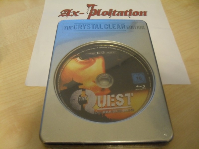 Ax-ploitation exklusiv: The Quest Jean-Claude van Damme / The Crystal Clear Edition - Limitiert 3/5 UNCUT Blu Ray 