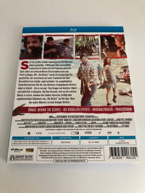The Rezort - Wilkommen Auf Dead Island (Blu-ray), im Schuber 