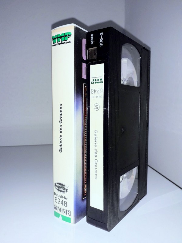 Gallerie des Grauens (AKA. Gallery of Horror AKA. Galerie des Grauens) - VHS Video VMP weiß 
