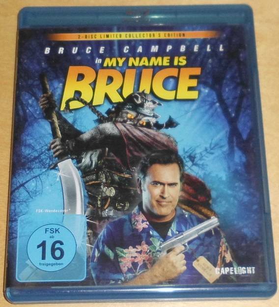 My Name is Bruce 2-Disc Limited Collectors Edition Blu-ray 