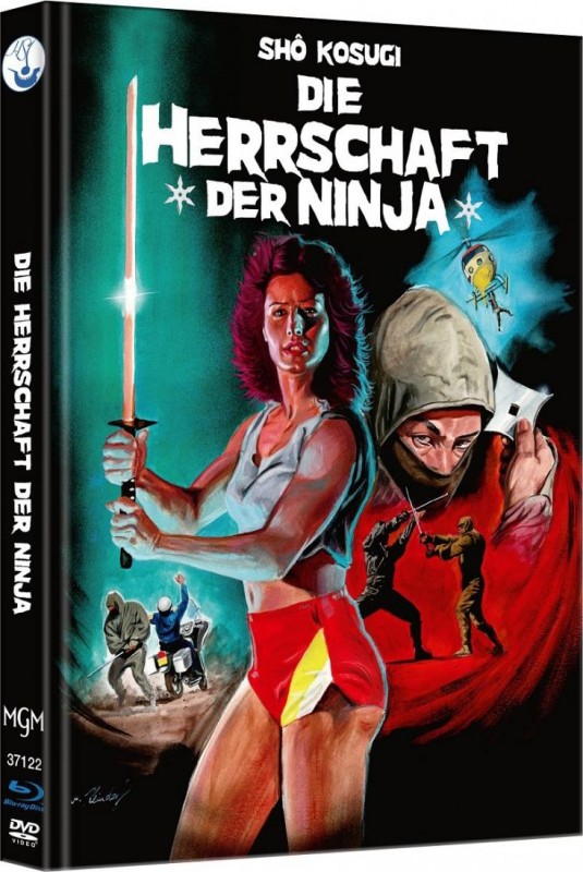Ninja 3 - Die Herrschaft der Ninja - Mediabook A (Blu Ray+DVD) NEU/OVP 