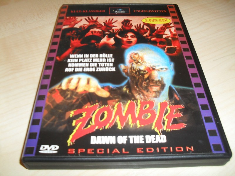 Zombie - Dawn of the Dead / Astro Special Edition Ultimate Final Cut / George A. Romero - 2-DVD-Box UNCUT 
