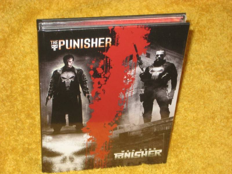 The Punisher + Punisher War Zone - Mediabook- Nameless - 2 Blu-Ray Extended Cut +  Uncut - NEU + OVP - TOP PREIS 