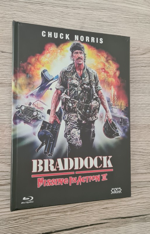 Missing in Action III - Braddock - Mediabook uncut OVP 