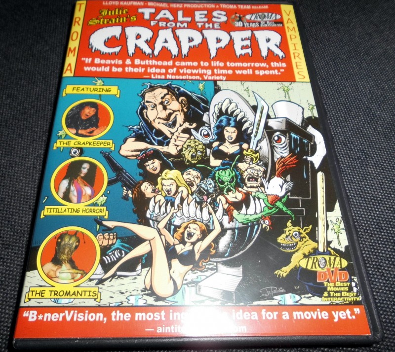 TROMA: Tales from the Crapper DVD NEUWERTIG RARITÄT OOP UNRATED UNCUTJulie Strain 