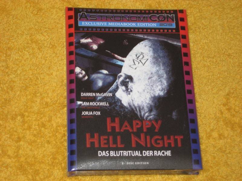 Happy Hell Night  Mediabook wattiert Limited Edition Nr. 34/50  Astro  Blu-Ray + DVD Uncut - NEU + OVP  Sonderpreis!! 