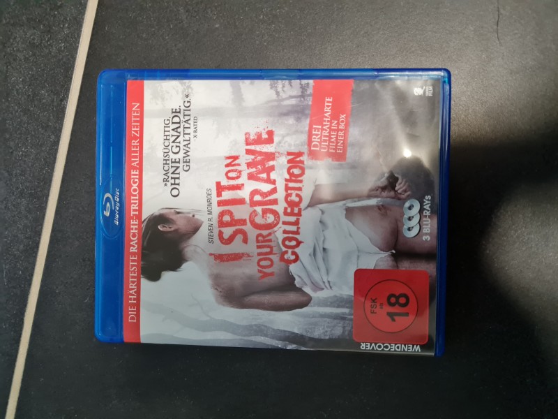Bluray i spit on your grave Trilogie 