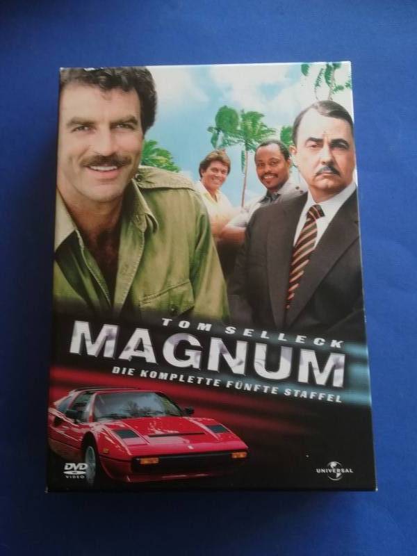 MAGNUM STAFFEL 5 Tom Selleck Magnum Fünfte Staffel uncut TV Serie 80er Jahre Ferrari Hawai Privat Detektiviv 