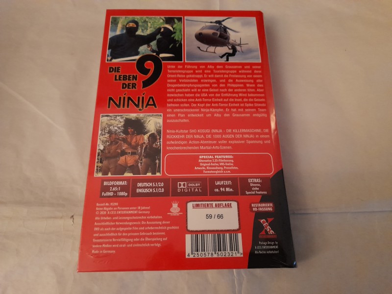Das 9 Leben der Ninja - Grosse X-Cess Hartbox - 59/66 
