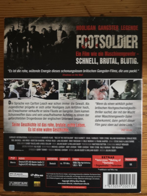 Footsoldier - uncut BLU-RAY Cinema Extreme edition im Schuber 