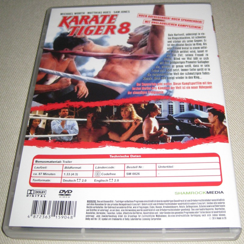 KARATE TIGER 8 *DVD* 