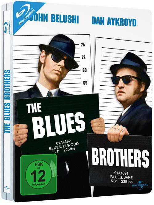 The Blues Brothers ( Dan Aykroyd )  Steelbook -Kult BD - Neu / Folie 