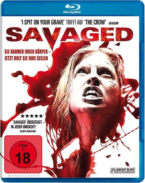 SAVAGED Blu-ray - uncut Rape & Revenge Horror Fantasy Action 
