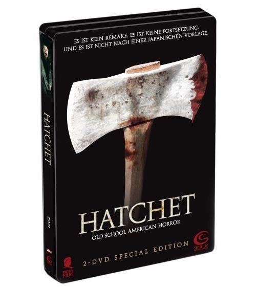 Hatchet - 2 Disk Special Edition in Steelbox  UNCUT!!!