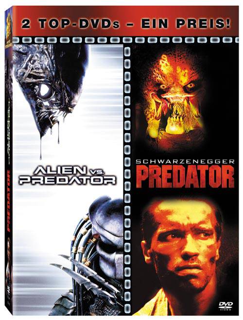Alien vs. Predator & Predator / 2 DVD BOX im Pappschuber NEU 