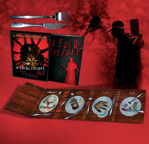 Jeepers Creepers 1 & 2 - 4 DVD Deluxe Edition 