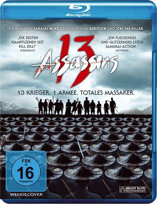 13 Assassins Blu-ray Uncut Takashi Miike 